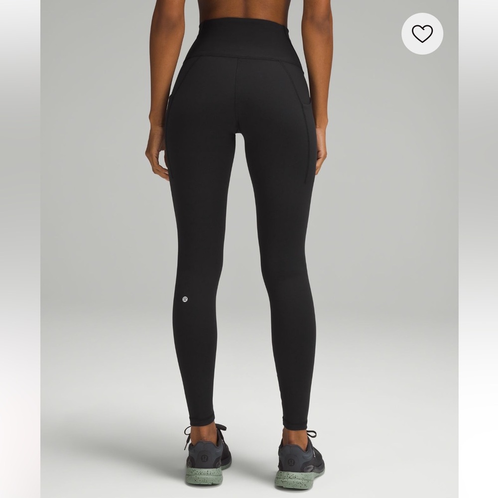 Sold*****Lululemon Wunder Train Women's Black Leggings size 6